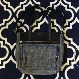 Large Fossil Crossbody Tote